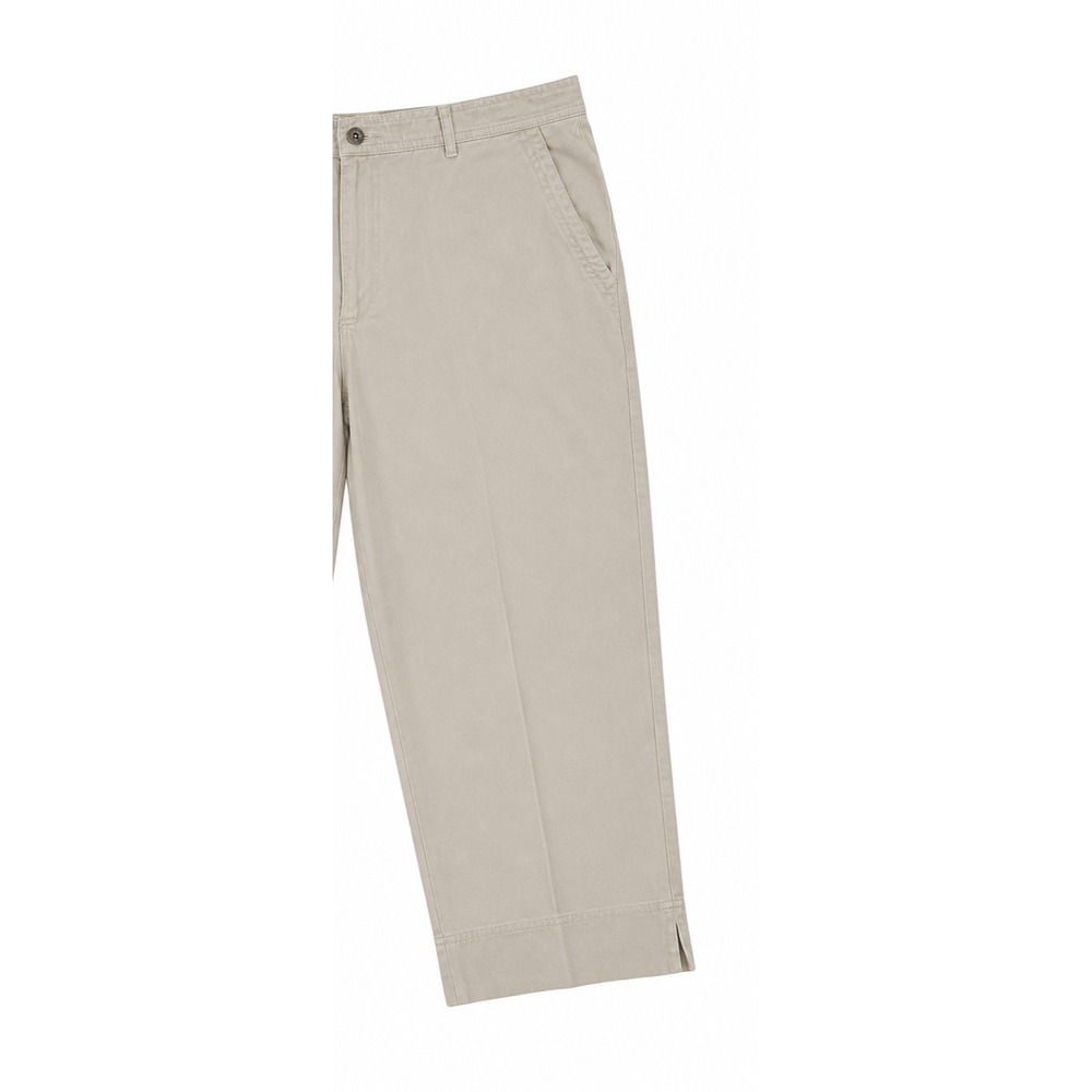 Liz Claiborne LizWear Women's Beige Capri Pants Size 16 Cropped Khaki Casual - Picture 7 of 12